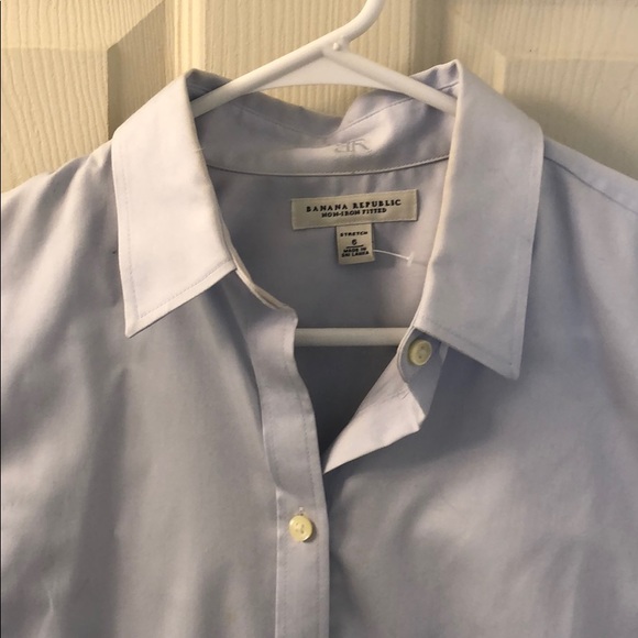 Banana Republic Button Down Light Blue Size 6 - Picture 2 of 4